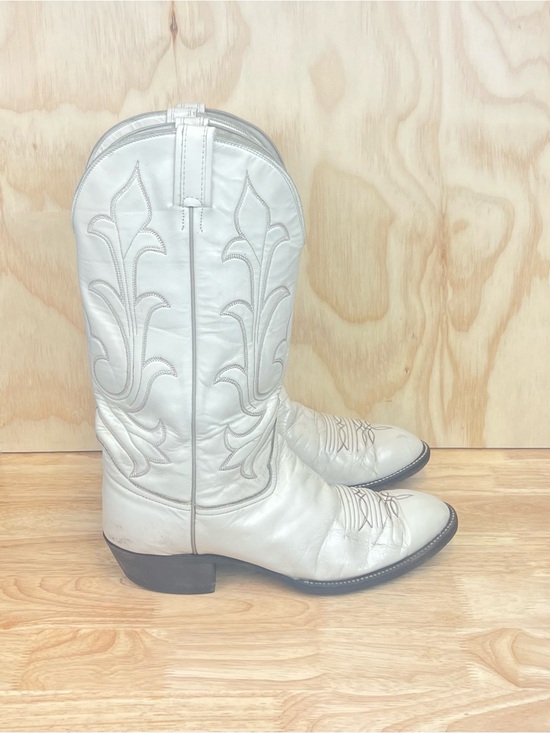 Hondo Other - Vintage Hondo Cowboy Boots Men’s Size 11 EE Western Round Toe White